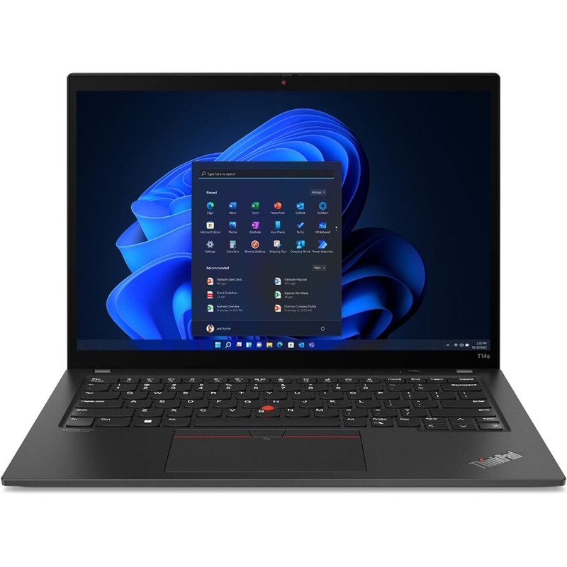 Ультрабук Lenovo ThinkPad T14s Gen 3 21CQ004TCA AMD Ryzen 7 PRO 6850U 16GB DDR5 512GB SSD 14"  WIN11 WUXGA IPS Black