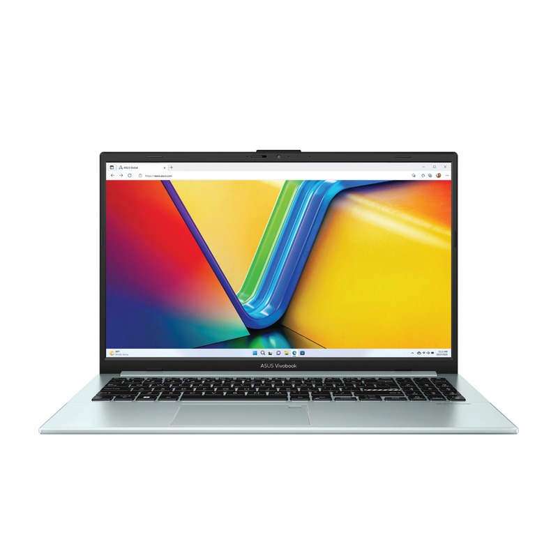 Ноутбук Asus Vivobook Go E1504FA-AS33 AMD Ryzen 3 7320U 8GB DDR5 256GB SSD NVMe 1920x1080 W11 Green Gray