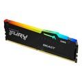 Оперативная память Kingston Fury Beast Black XMP RGB KF560C30BBA 16GB (1x16) DIMM DDR5 6000MHz