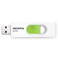 Флешка ADATA UV320 128GB USB 3.1 White Green