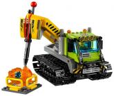 Конструктор LEGO City 60122 Гусеничный трактор исследователей вулканов
