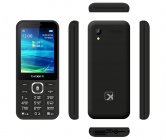Сотовый телефон Texet TM-D327 черный
