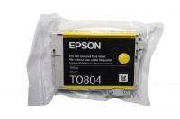 Картридж Epson C13T08044011 желтый