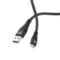 Кабель Hoco U53 USB-microUSB черный