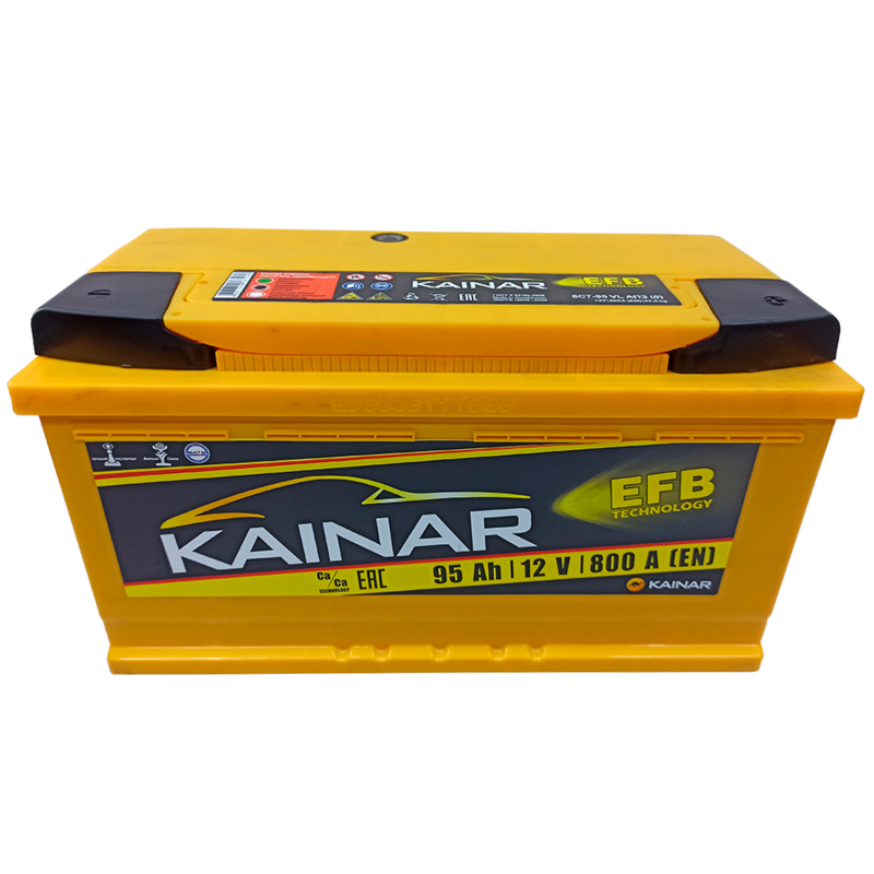 Kainar EFB (62a/h), 600a r+. Kainar EFB 60.0 обр. Kainar EFB 95.0 обр. Kainar EFB 95 А/Ч П.П.